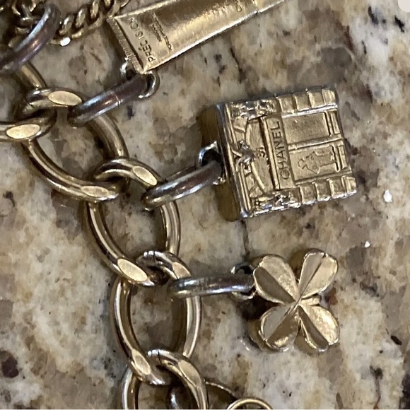 Chanel Extremely Rare 2002 16 Charms Toggled Cold Bracelet - Picture 12 of 12